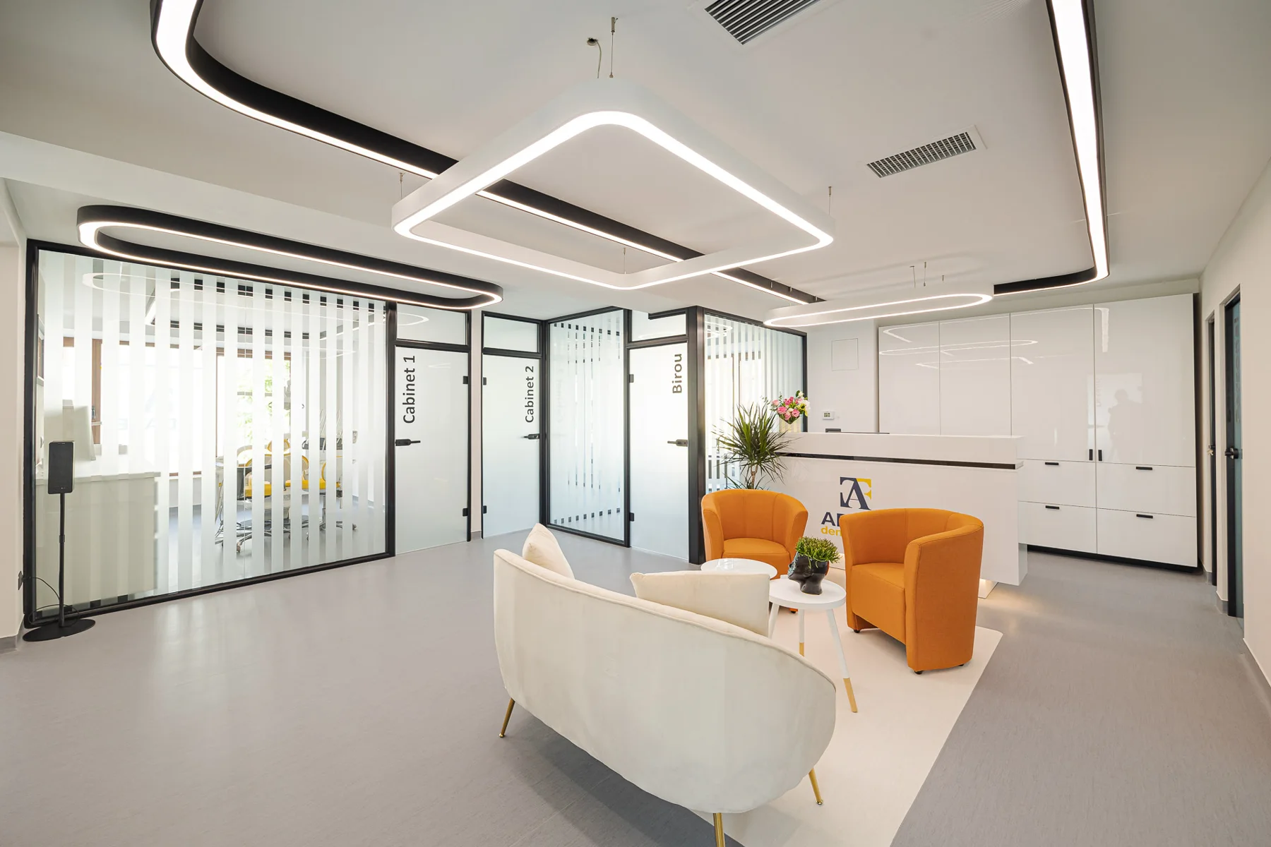 Adafe Dental Clinic — design interior MDK² Studio