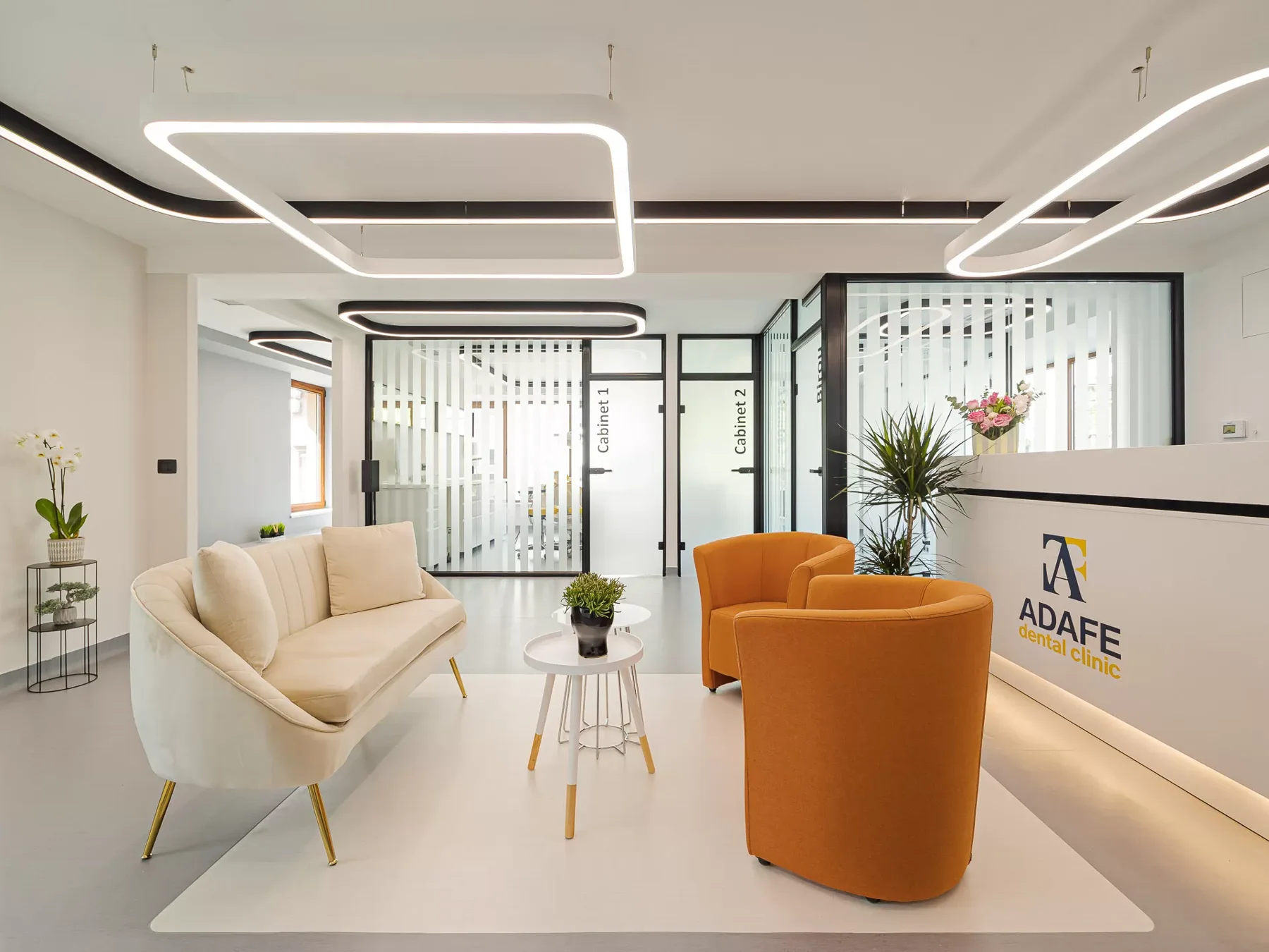 Adafe Dental Clinic — design interior MDK² Studio