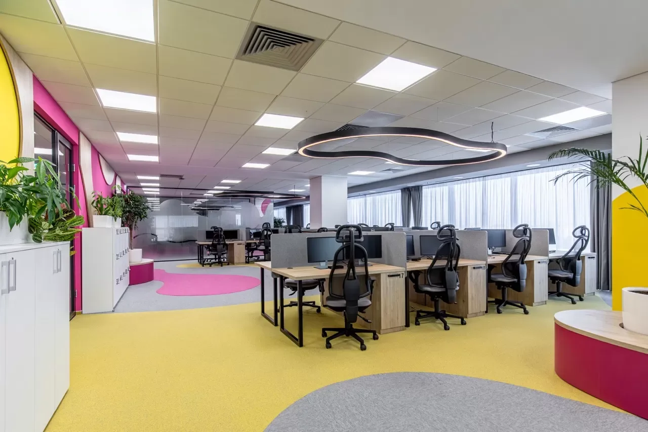 Deutsche Telekom Services Europe 2 — design interior MDK² Studio