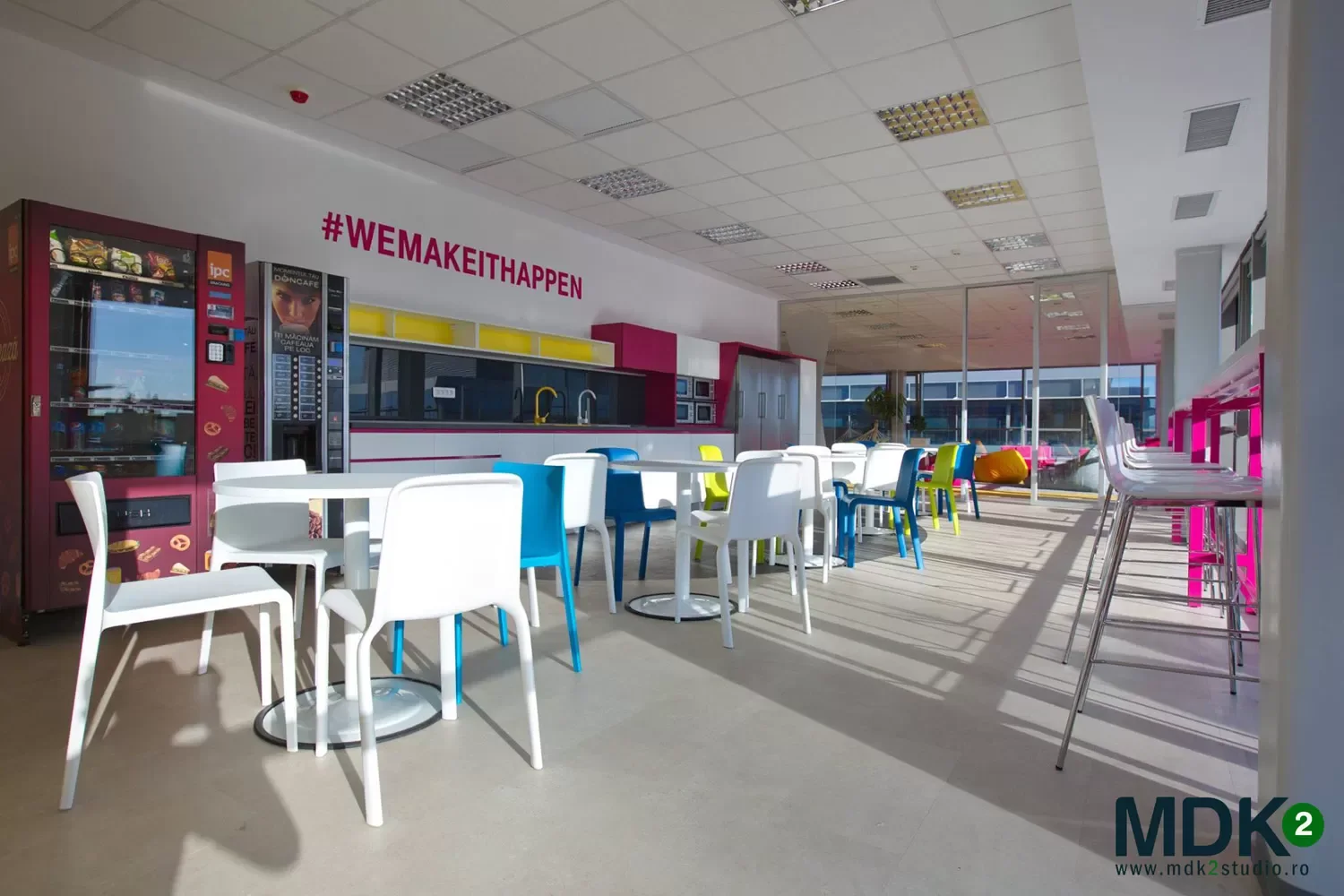 Deutsche Telekom Services Europe — design interior MDK² Studio