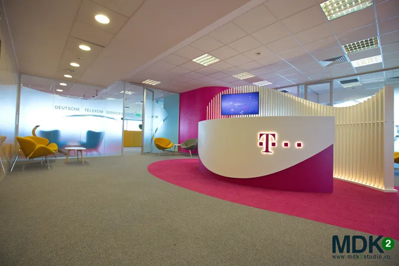 Deutsche Telekom Services Europe — design interior MDK² Studio