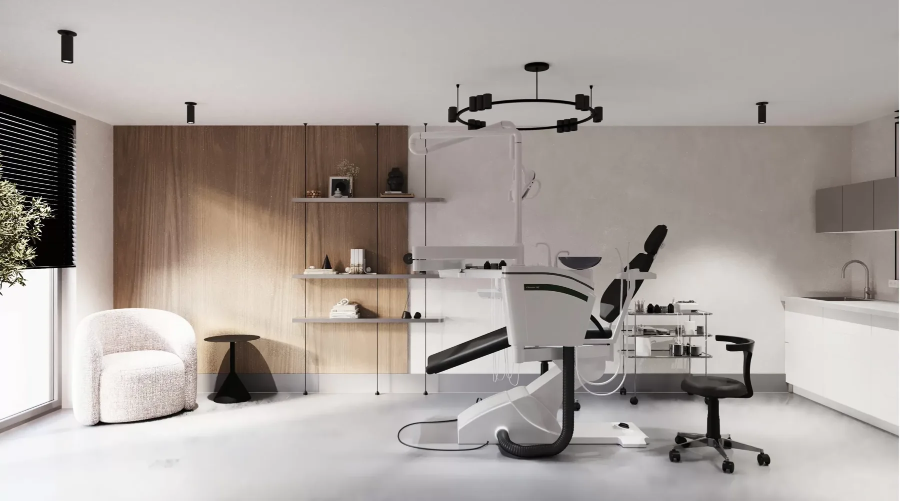 Clinica Stomatologica Adafe 2 — design interior MDK² Studio
