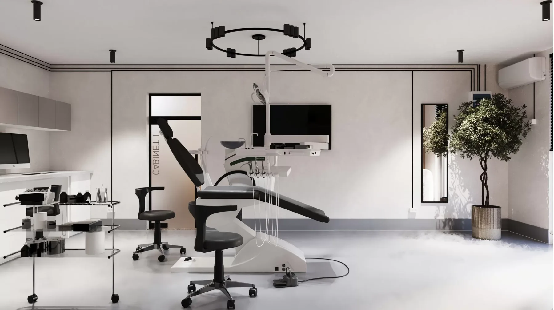 Clinica Stomatologica Adafe 2 — design interior MDK² Studio