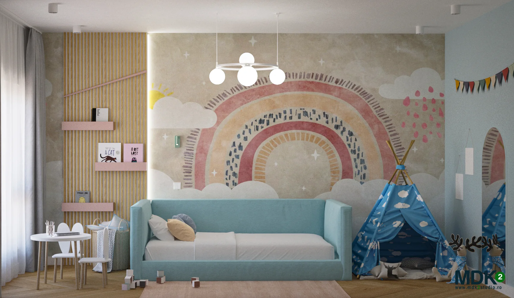 Joc si fantezie — design interior MDK² Studio