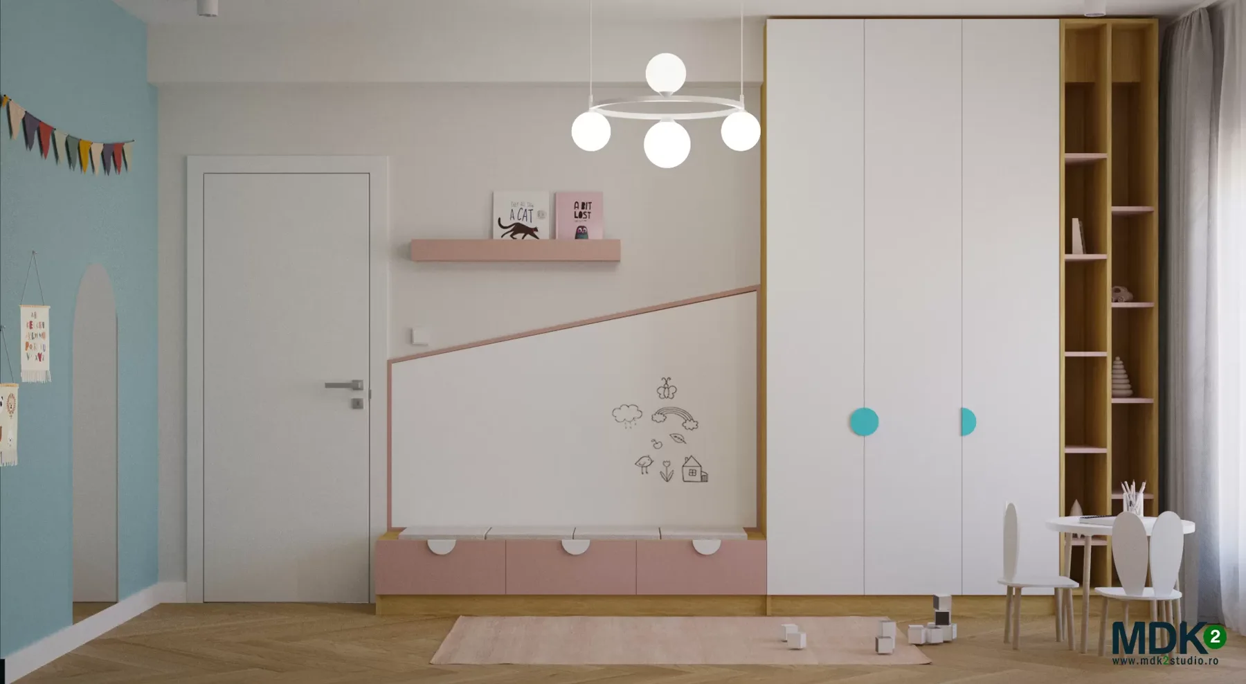 Joc si fantezie — design interior MDK² Studio