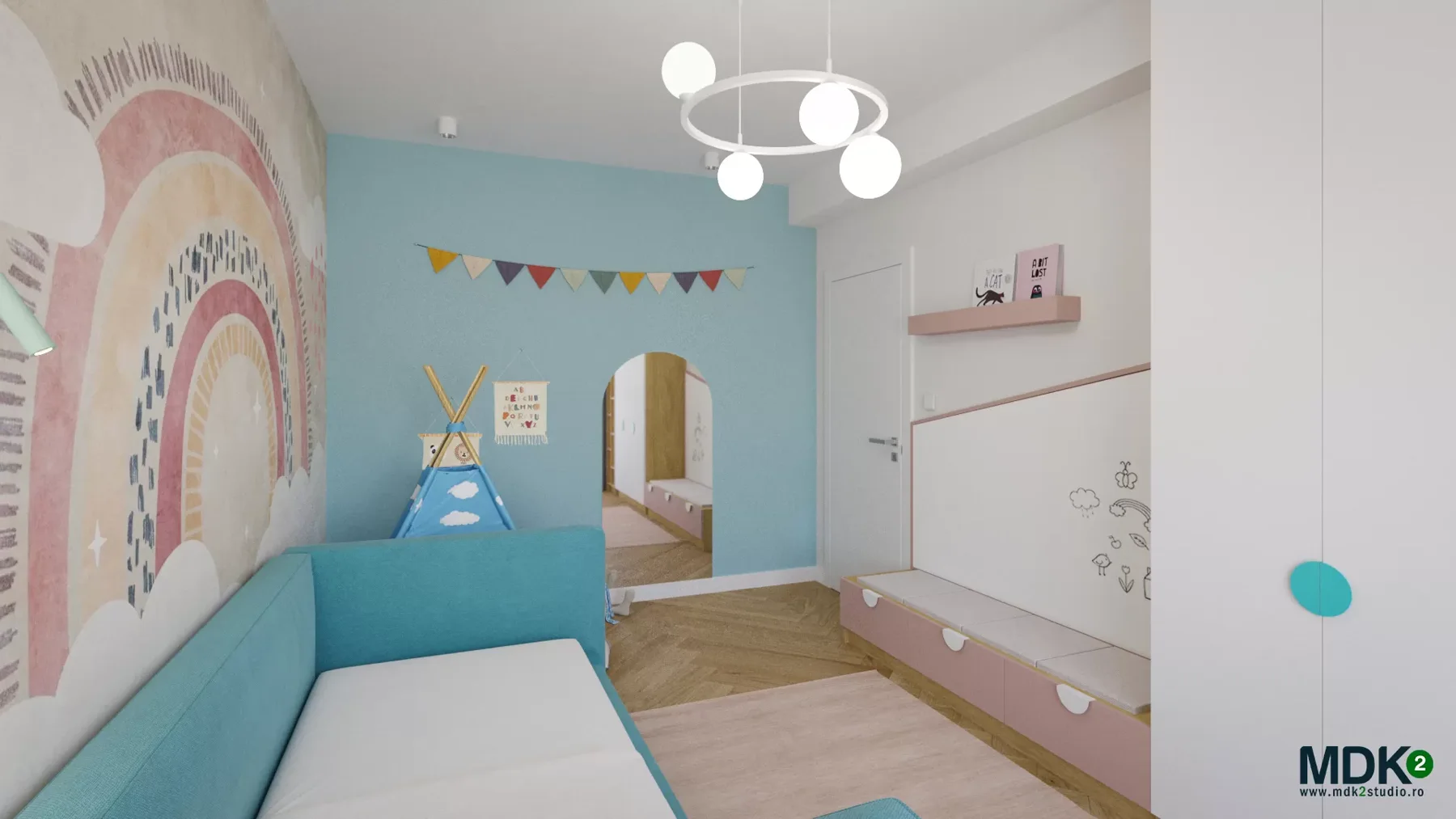 Joc si fantezie — design interior MDK² Studio